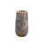 Vase haut en béton et raphia sneaky de la marque Bazar Bizar