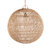 Luminaire Bubble rotin naturel Ø50cm