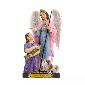 statue-en-resine-peinte-a-la-main-de-saint-raphael-avec-tobie--plusieurs-tailles