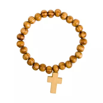 bracelet-sur-elastique-en-bois-8-mm-avec-croix-bois