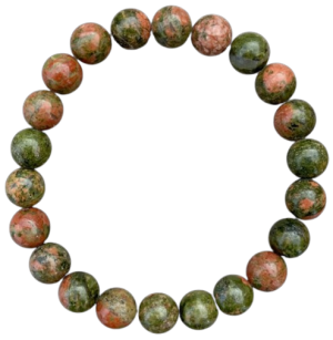 bracelet-unakite-10mm