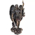 statue-bronze-coule-a-froid-saint-michel-avec-balance-h-28-cm
