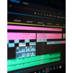 Computer Screen in Close Up Photography