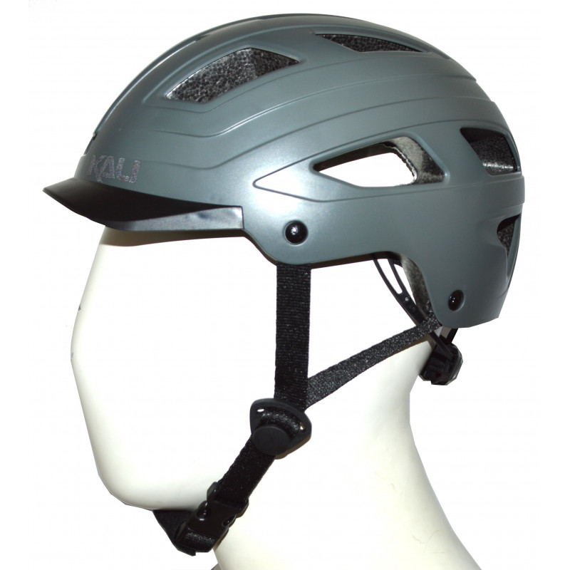 Casco KALI Cruz Unisex | Con Visiera E Luce Posteriore | Taglia 58-61 Cm | Certificato EN 1078