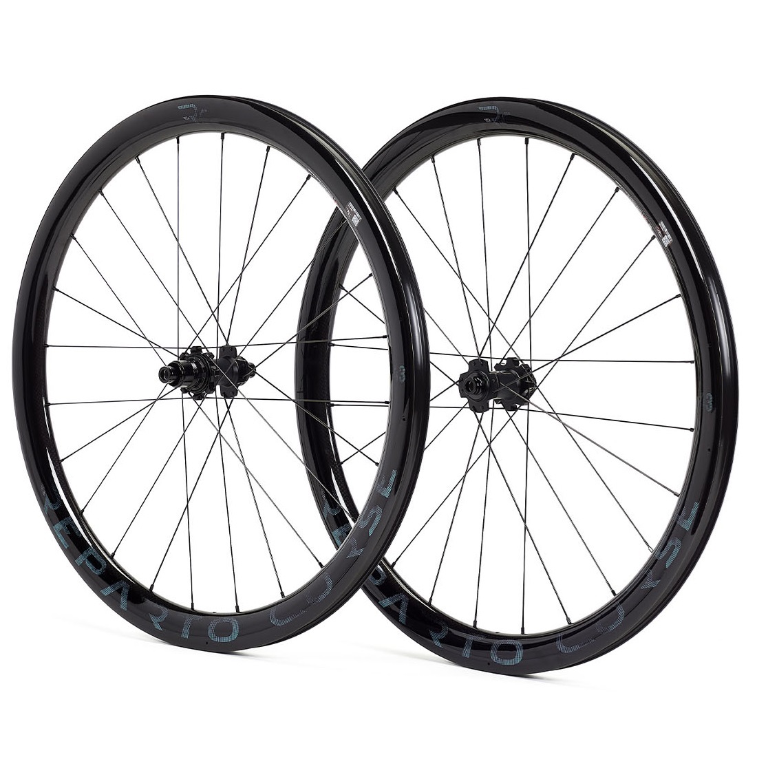 Paire fashion de roue carbone disc