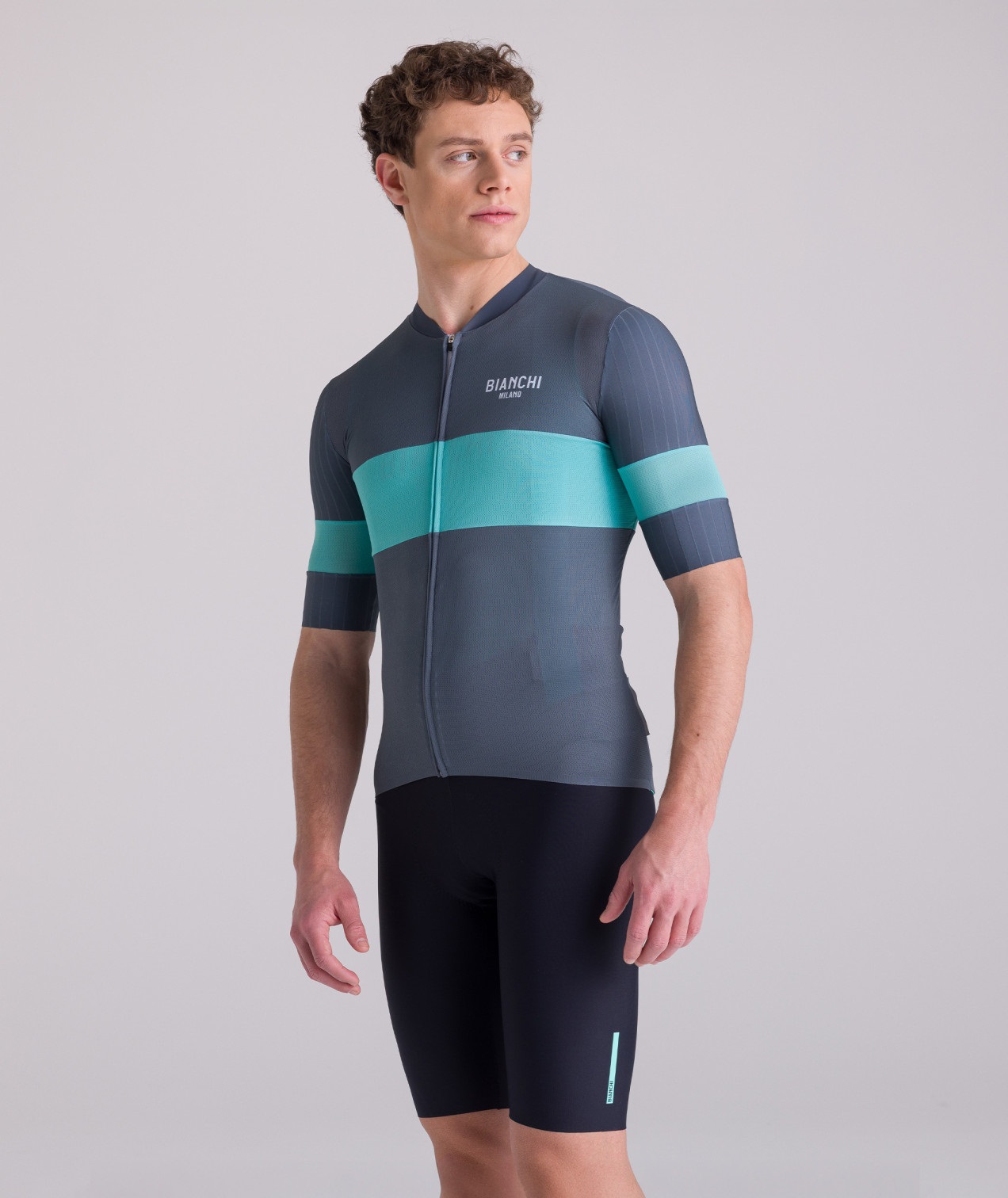 BIANCHI MILANO maillot vélo manches courtes homme CLASSIC 2025 CYCLES