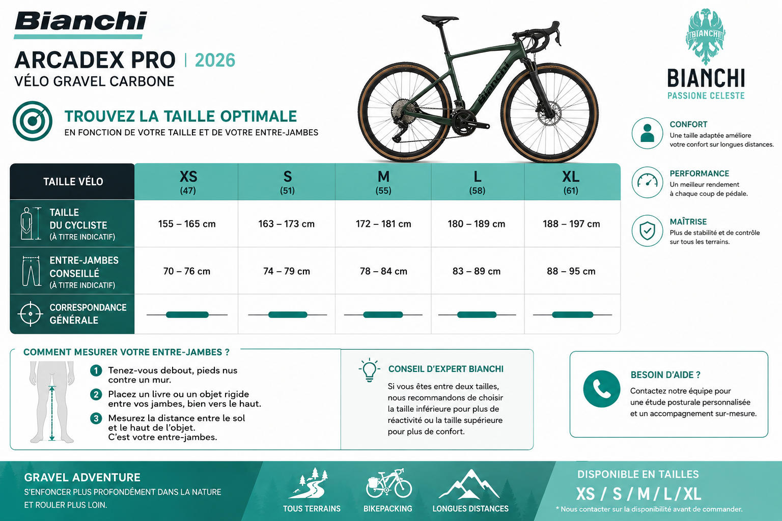 arcadex_pro_velo_gravel_bianchi_2026_tailles