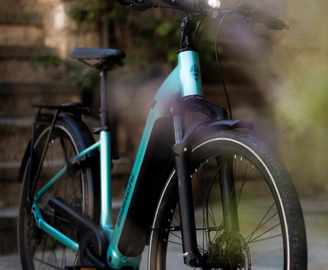 velo electrique e urbain t tronik type c bianchi 9