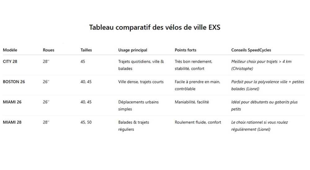 tableau velo ville exs