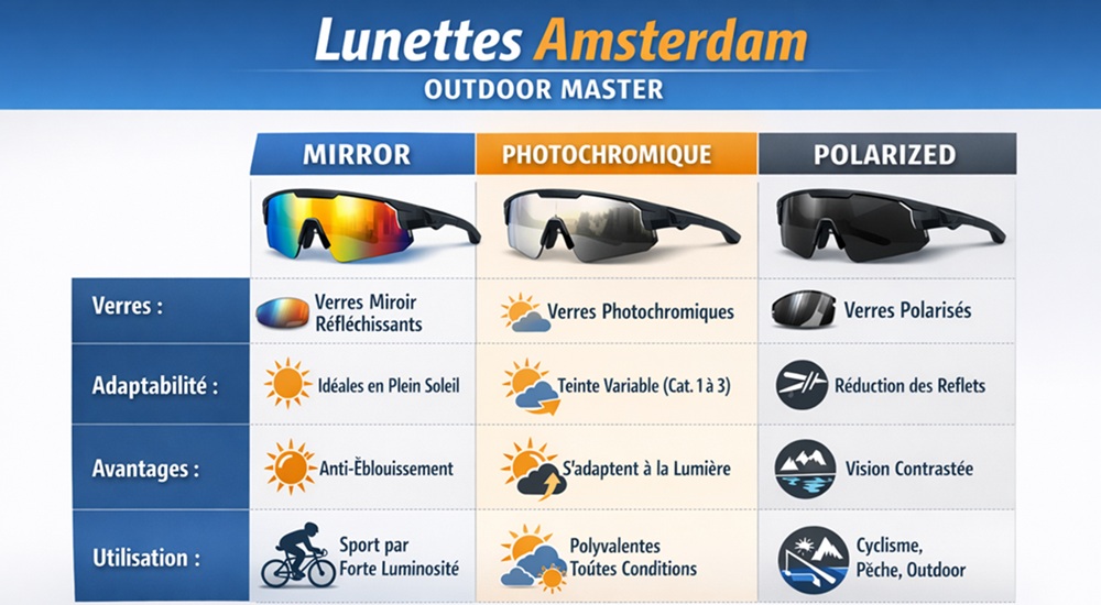 Lunettes AMSTERDAM OUTDOOR MASTER