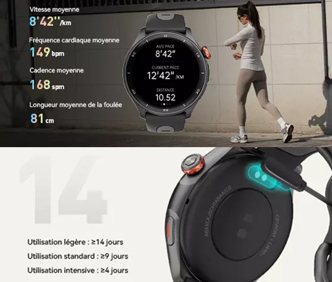 Montre connectée/compteur LW10 IGPSPORT
