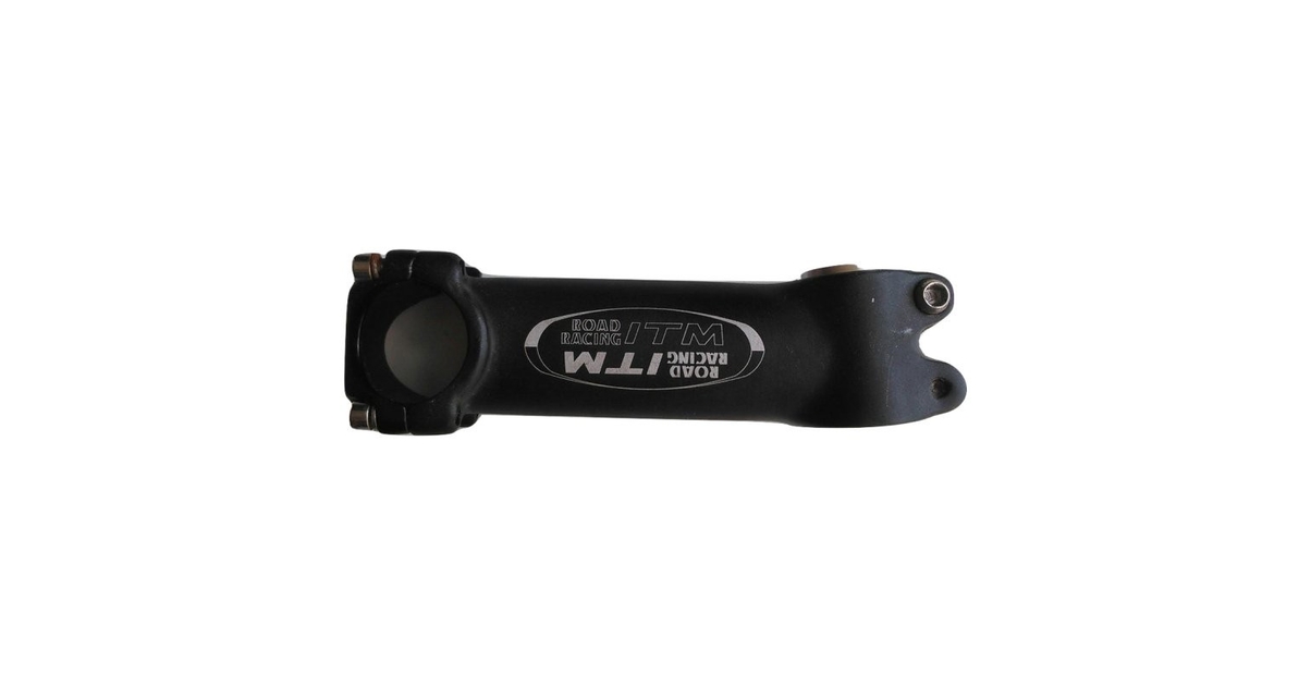 Potence ITM Road Racing – 1 1/8, 100 Mm, Made In Italy, Alu Noir, Occasion