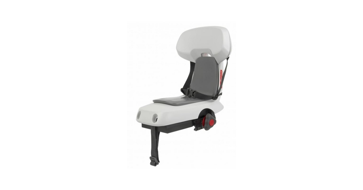 Polisport Guppy Junior Repose-Pieds Bébé Pour Vélo – Gris Foncé, Unisexe Enfant, Fixation Solide Et Confortable