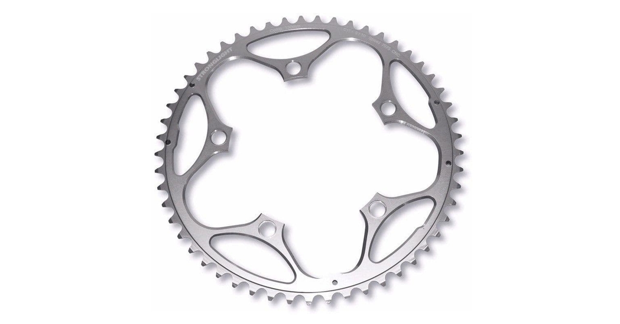 Plateau route d. 130 int. 42dts noir alu 7075 11/10v. - fabricant