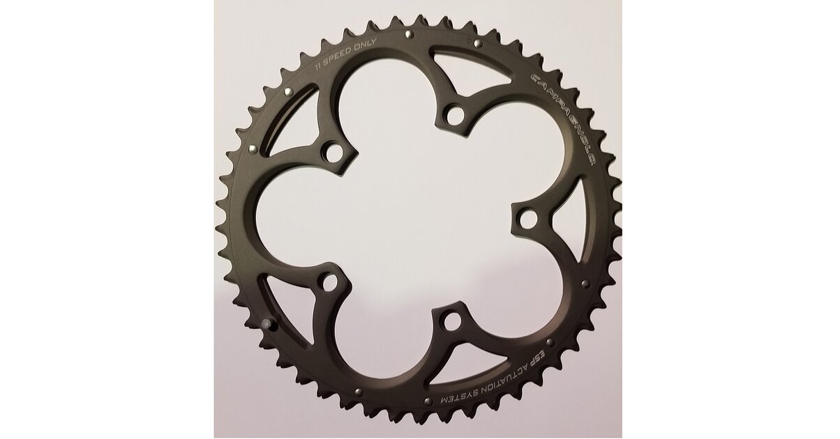 Plateau Intérieur Campagnolo Chorus/Record/Super Record – 11V, 135mm, 34T Ou 39T/42T – Alliage Aluminium Anodisé, Pour Pédaliers 2011-2014