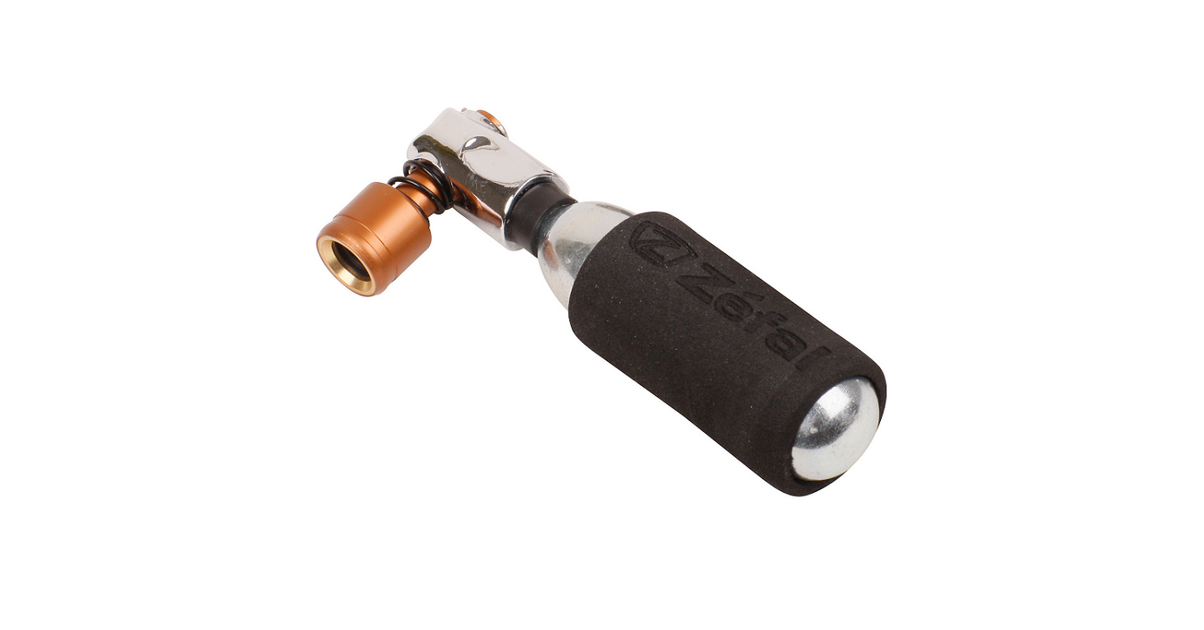 Gonfleur CO2 Zéfal EZ Big Shot + Cartouche 16g - Gonflage Rapide Pour Vélos