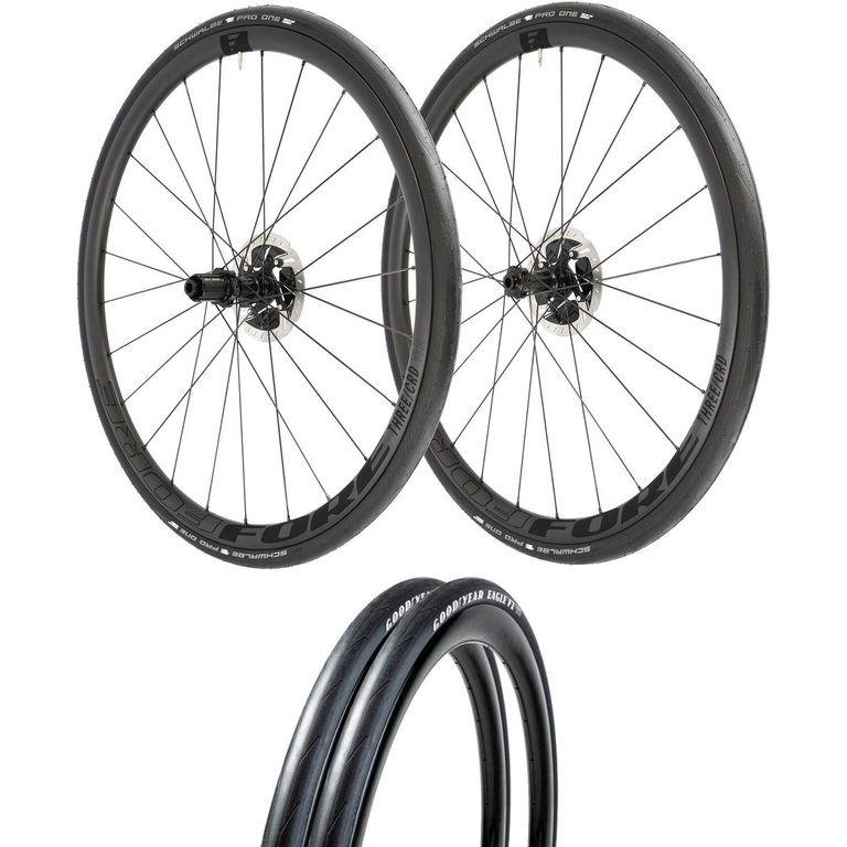 Roues à pneu 700 WILIER MICHE route Carbon NDR50KC HG noire