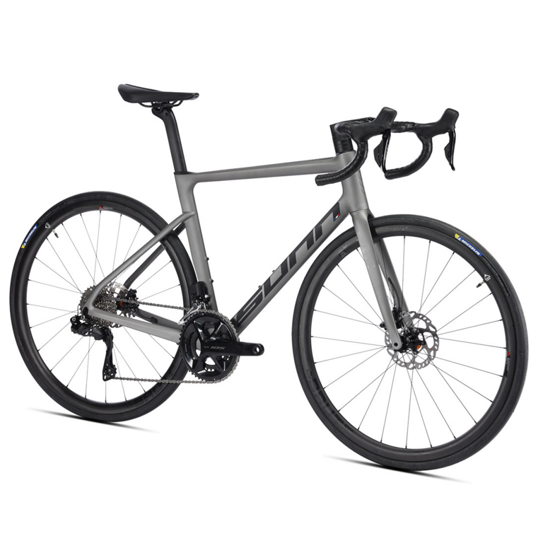 VTT 26 Pouces Adulte – Acier Carbone, 21 Vitesses, Freins à Disque – Pour Taille 160-185 Cm – Noir