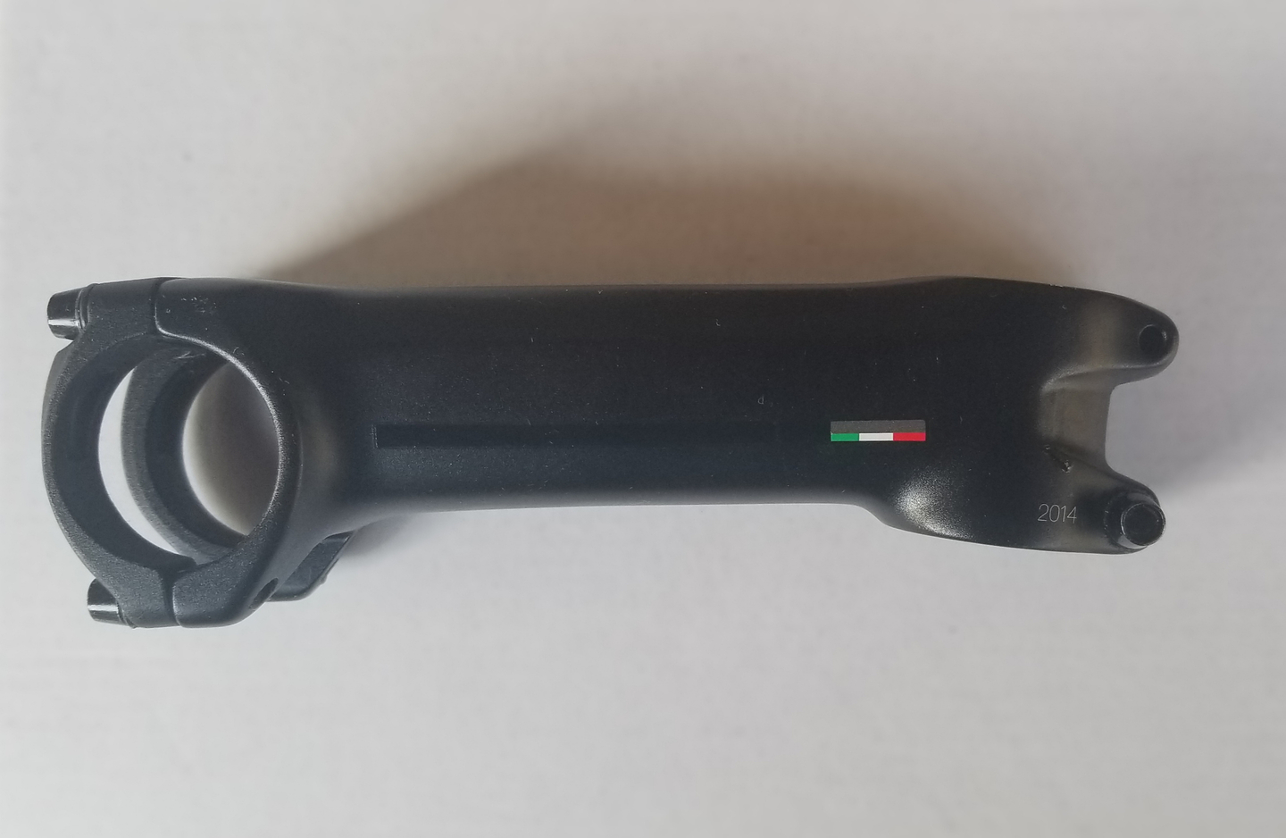 Potence Vélo Course Bianchi 100 Mm – Noir, 1-1/8, 10°, 31,8 Mm, NOS