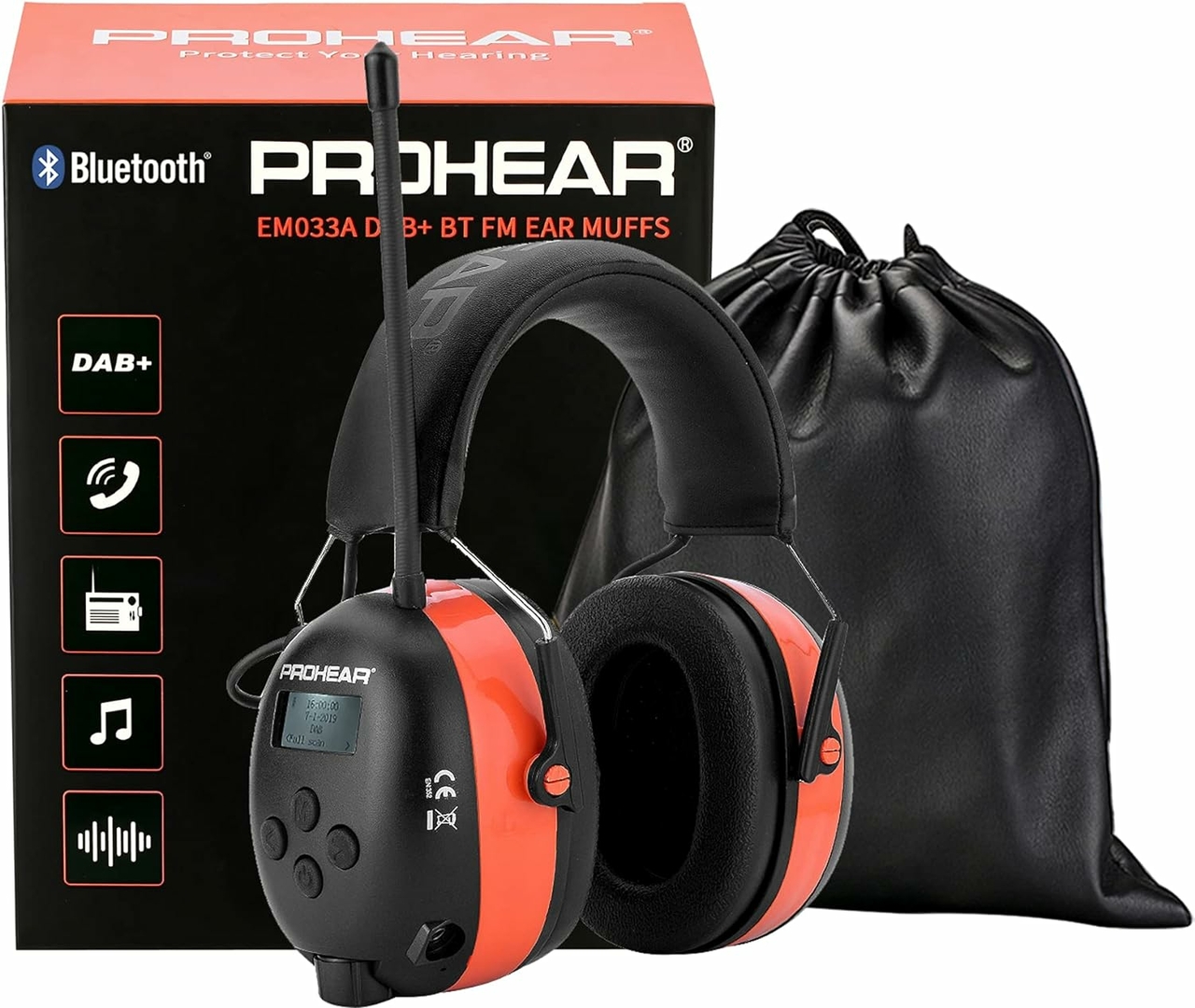 Casque antibruit communicant PROHEAR 033A