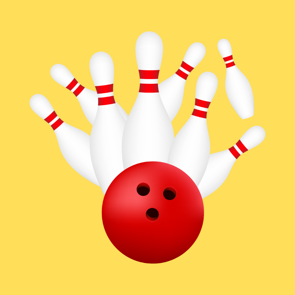 Boules de bowling niveau débutant