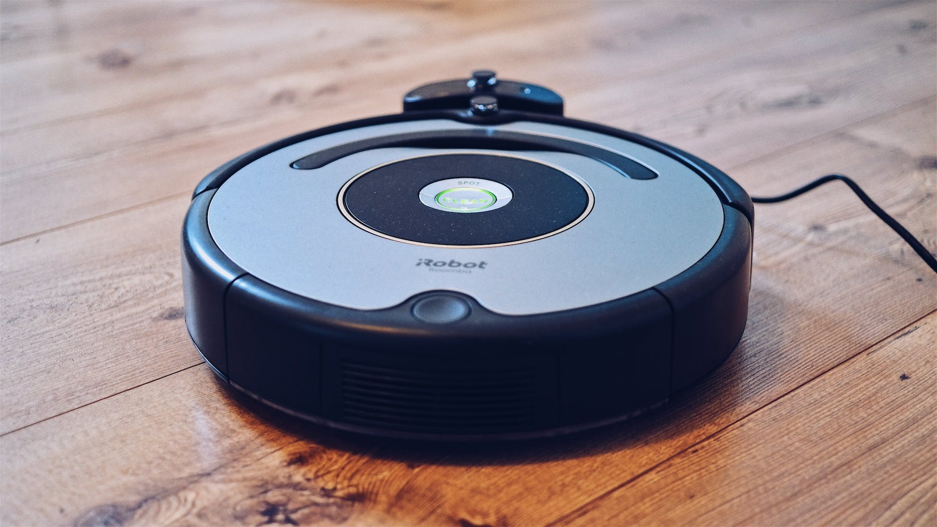 aspirateur robot rond