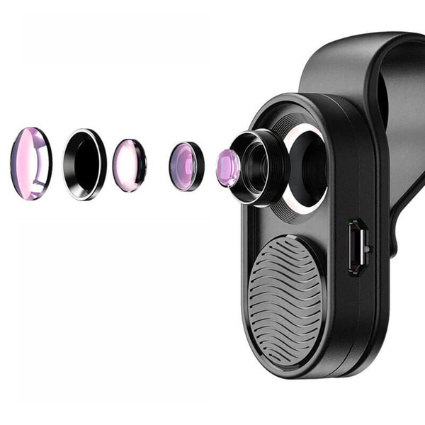 microscope-pour-smartphone-rqs lentille