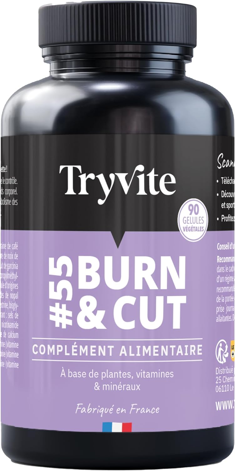 Burn and Cut Tryvite bruleur de graisse vegan