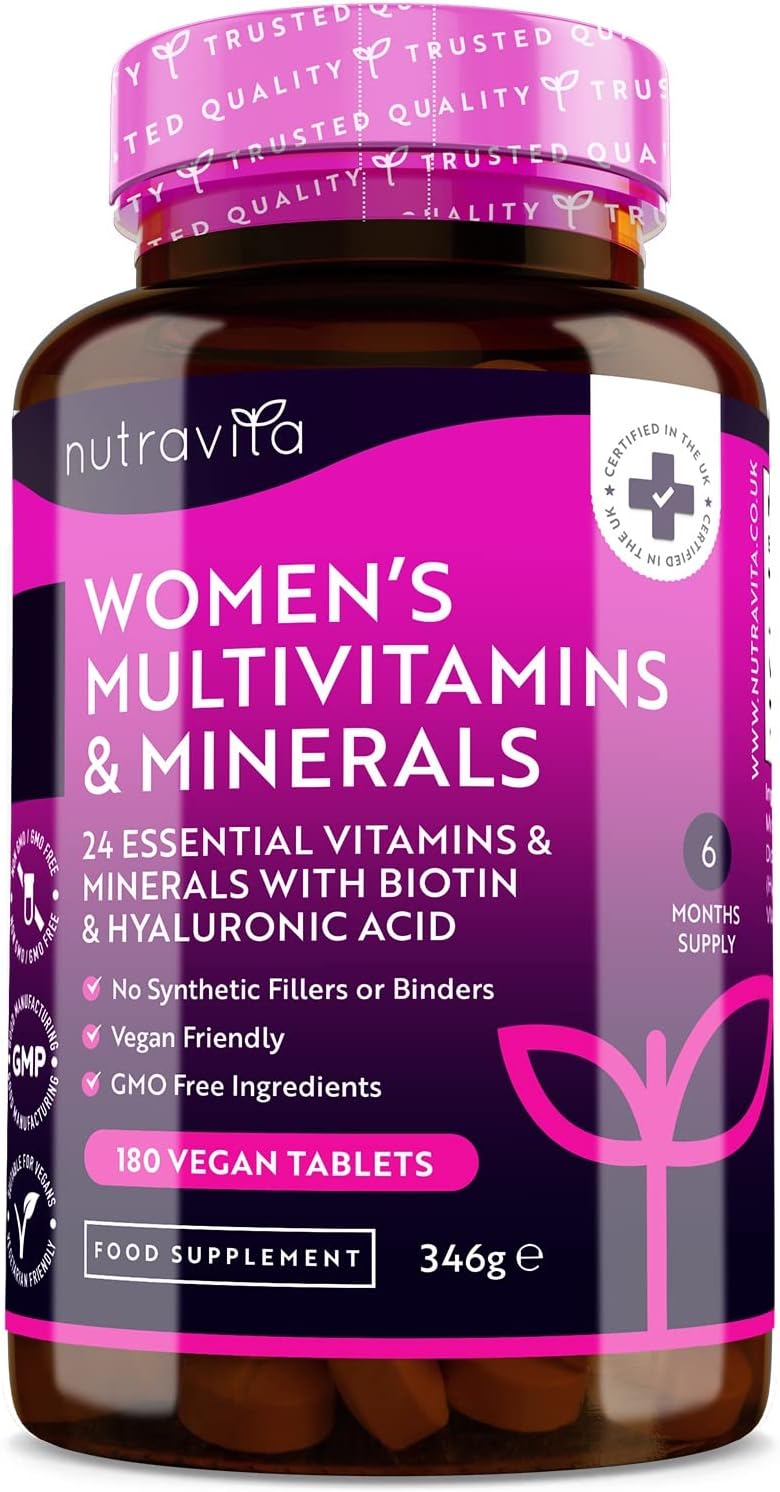 Multivitamines Nutravita pour femme vegan