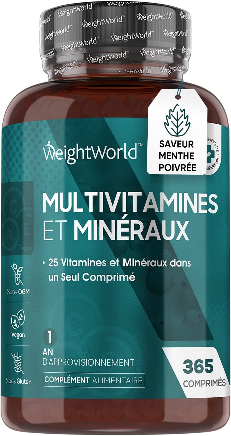 Multivitamines et Minéraux WeightWorld