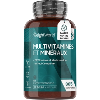 Multivitamines et Minéraux WeightWorld