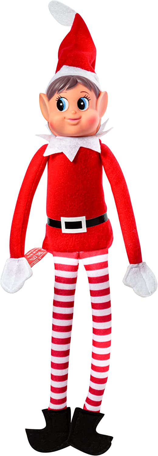 LUTIN FARCEUR DE NOEL Elfes BEHAVIN 30 cm FILLE JOUET Blagues Elfe