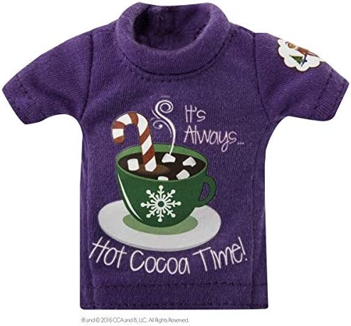 Pull violet pour lutin farceur