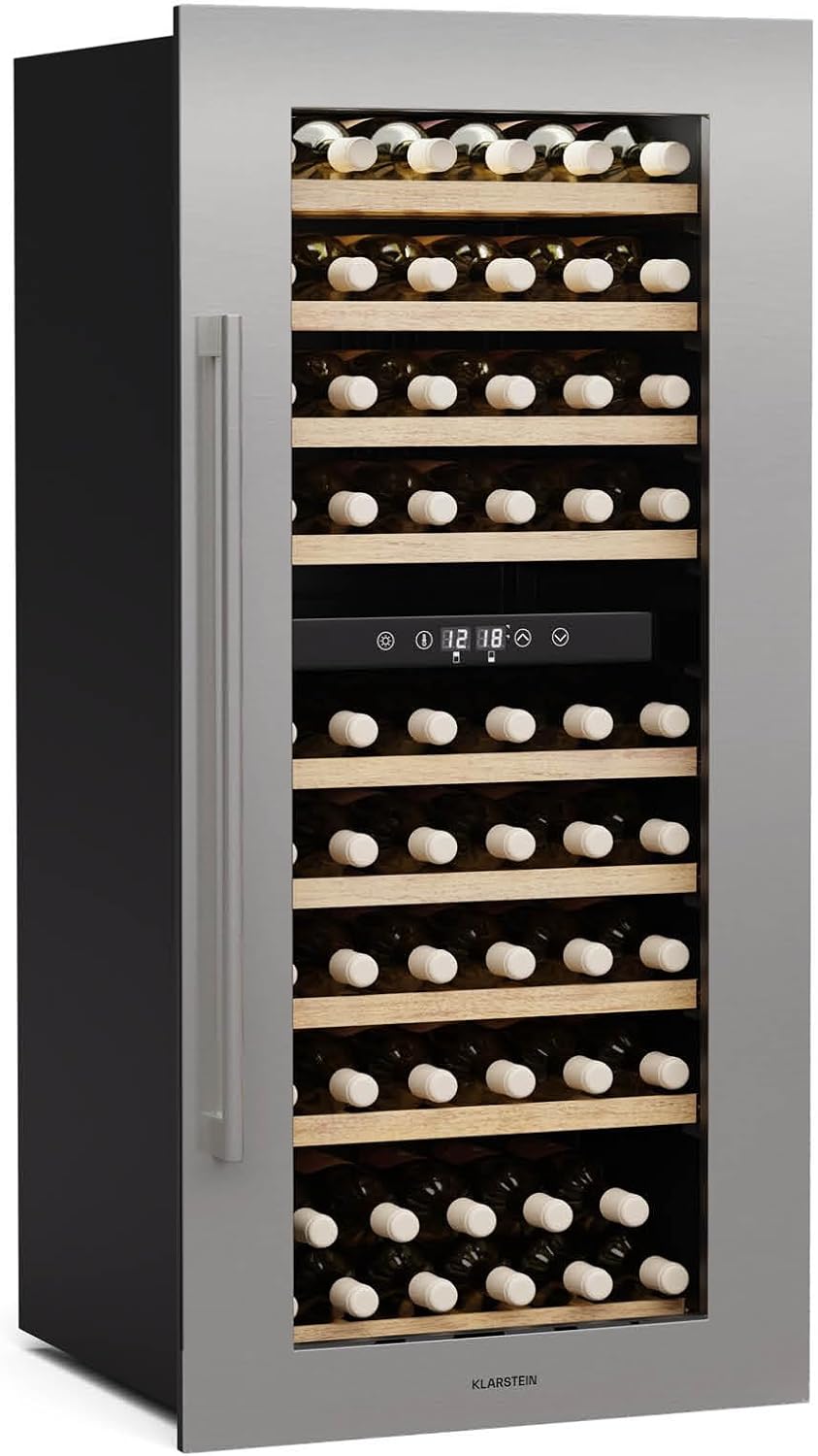 Klarstein Dual Zone 79-Bottle Wine Fridge