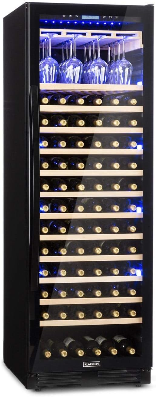 Klarstein Vinovilla Single Zone Wine Cooler - 165 Bottles