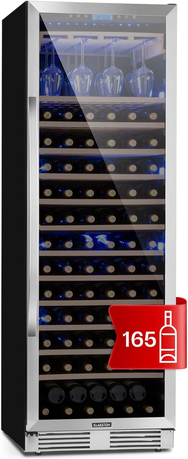 Vinovilla Wine Cooler, Single Zone, 165 Bottles