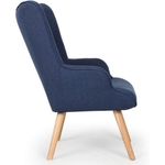 Fauteuil-Scandinave-Bleu-en-Tissu-4