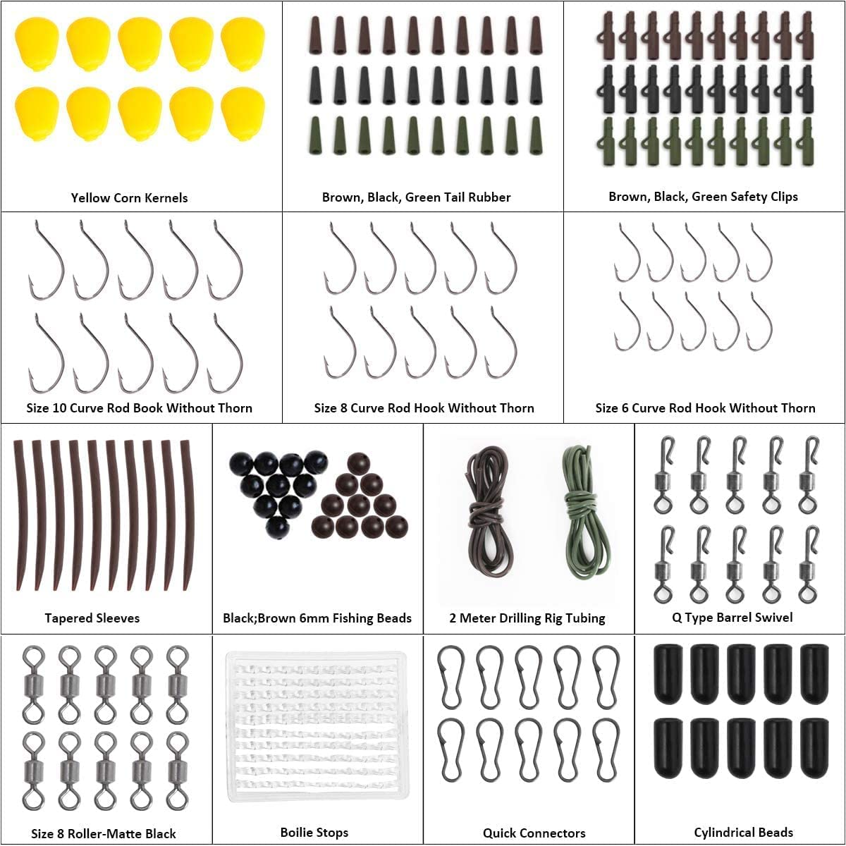 KIT LEURRES DE PÊCHE 272 PIÈCES 2