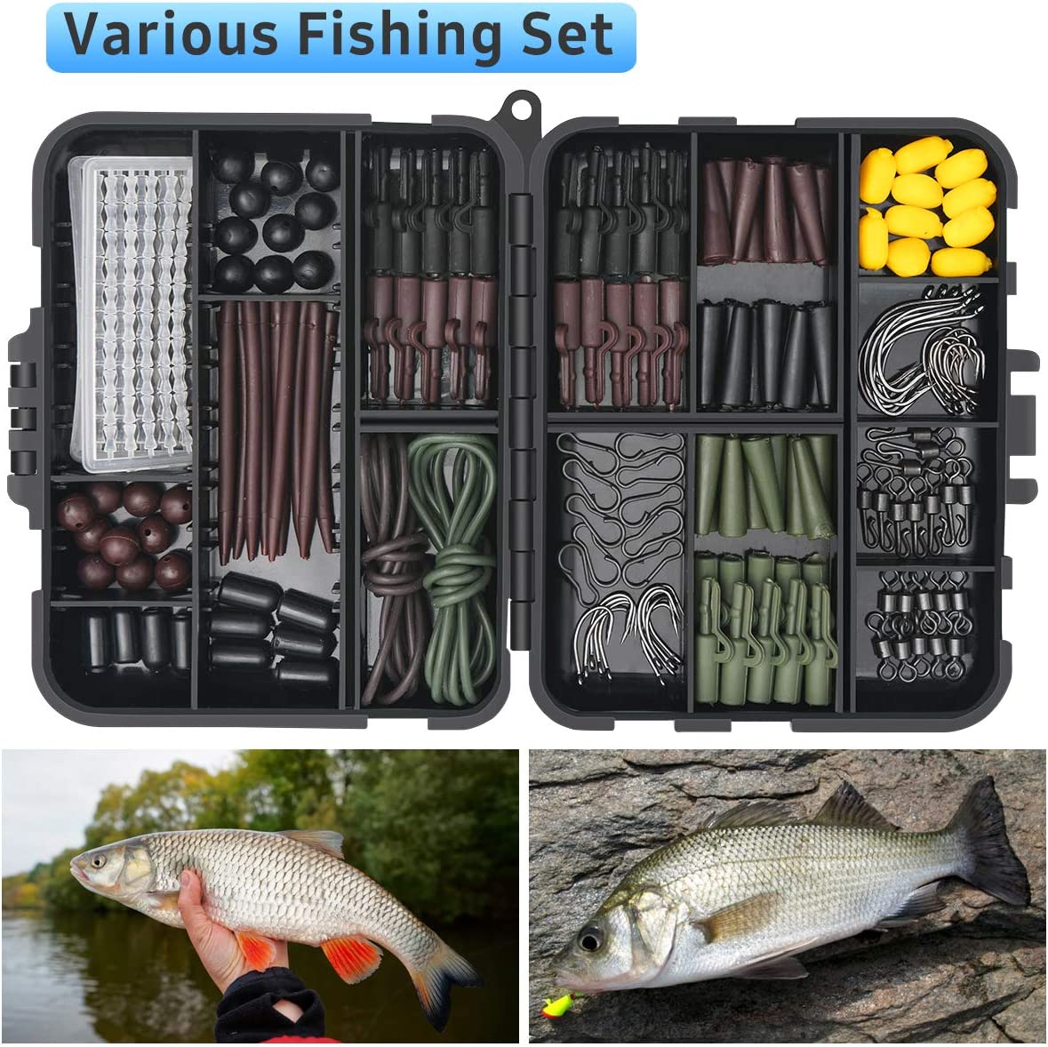 KIT LEURRES DE PÊCHE 272 PIÈCES 5