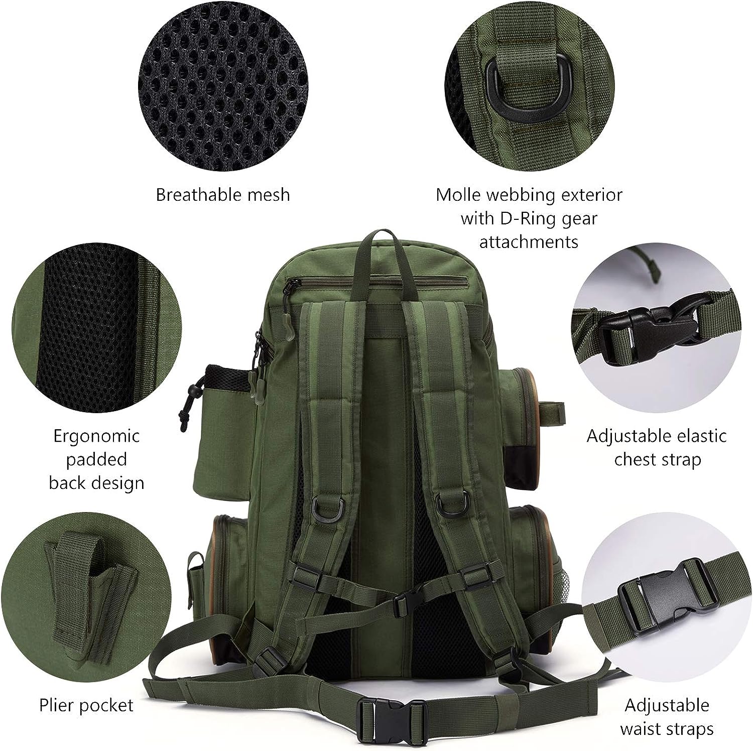 BASSDASH SAC À DOS DE PÊCHE 5