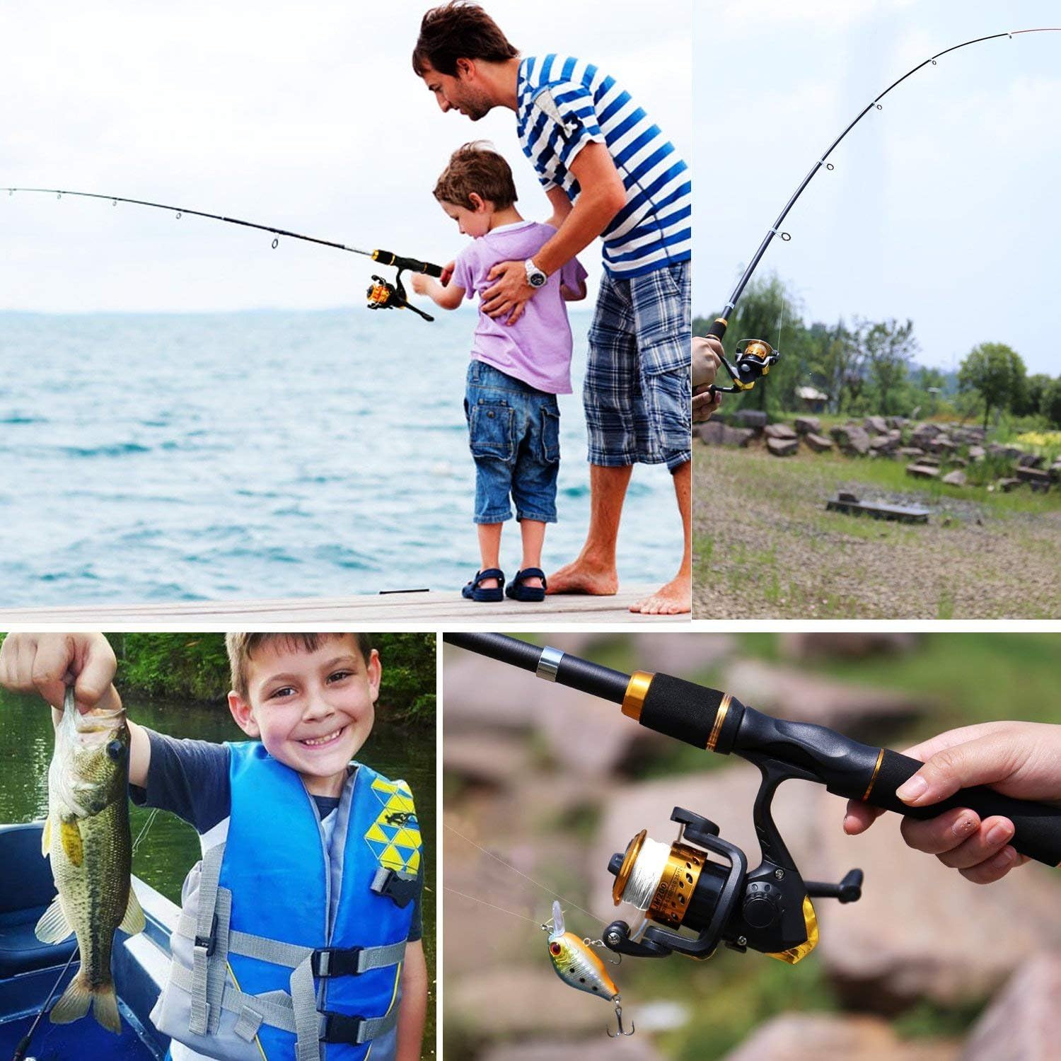 CANNE À PÊCHE TÉLESCOPIQUE ENFANT 7