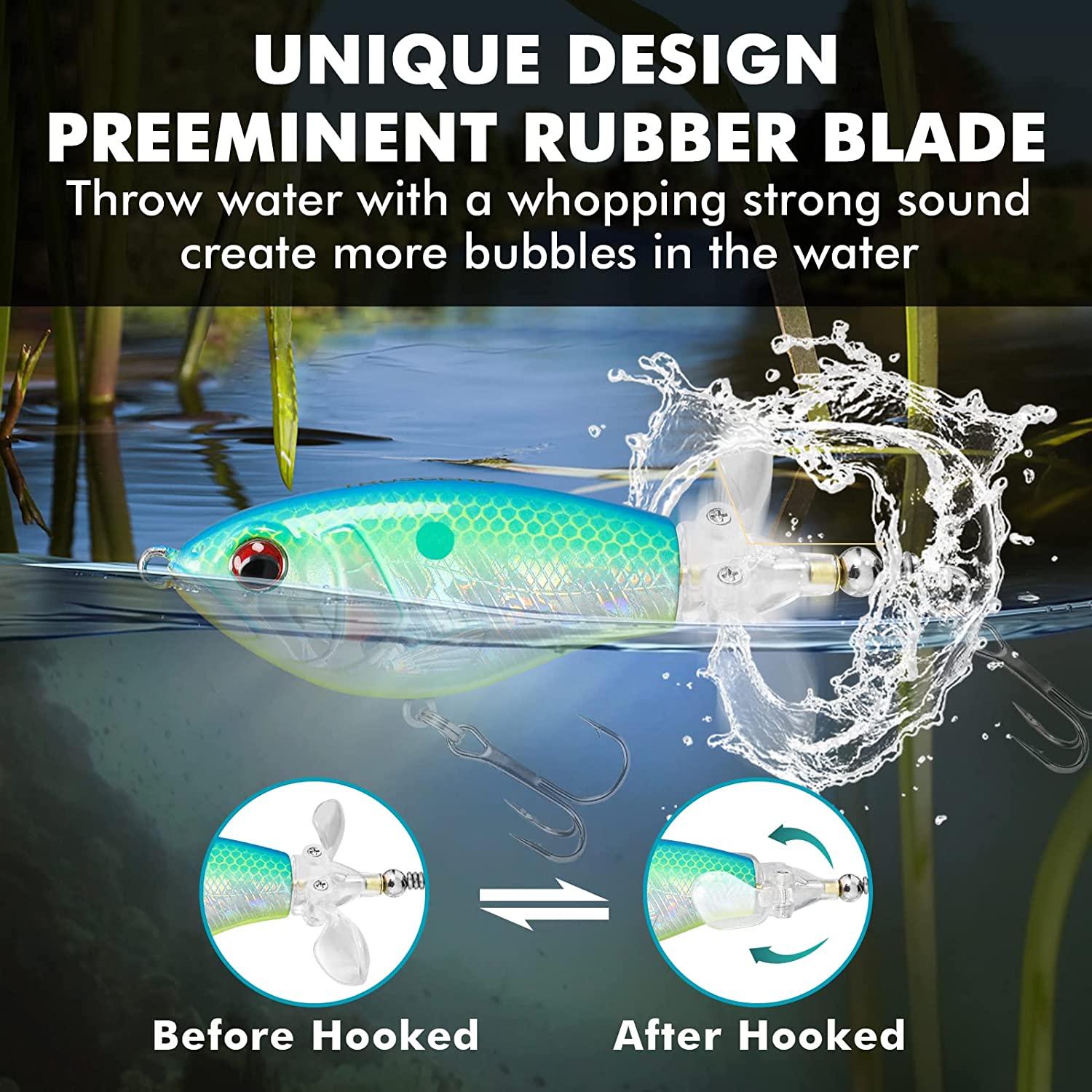 TRUSCEND LEURRE FLOTTANT TOPWATER 4