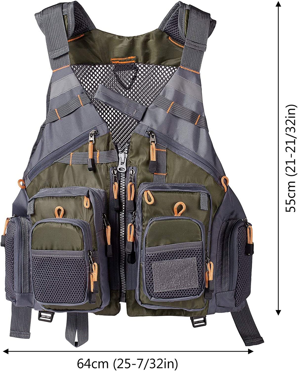 GILET DE PÊCHE BASSDASH 2