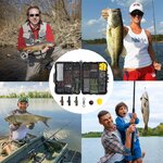 KIT LEURRES DE PÊCHE 272 PIÈCES 8