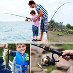 CANNE À PÊCHE TÉLESCOPIQUE ENFANT 7