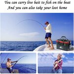 SEAU DE PÊCHE PLIABLE 5