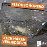 ÉPUISETTE PÊCHE CAOUTCHOUC TÉLESCOPIQUE ZITE 5