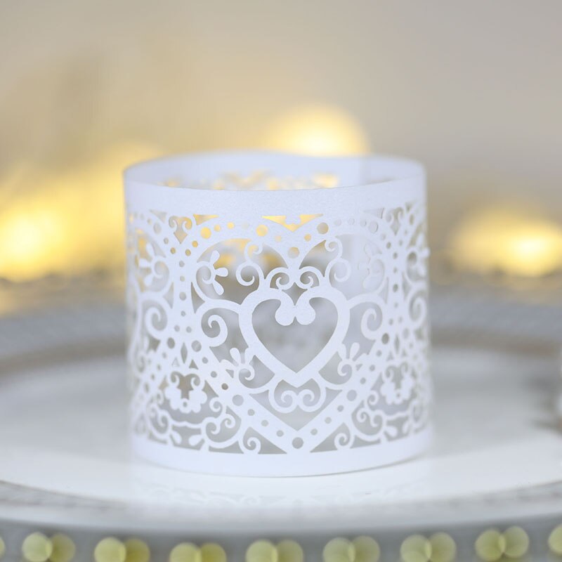 Anneaux-en-papier-d-coup-s-au-laser-style-c-ur-d-amour-porte-serviettes-anniversaire