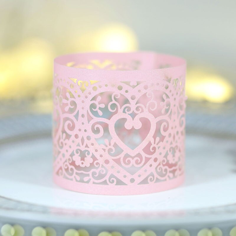 Anneaux-en-papier-d-coup-s-au-laser-style-c-ur-d-amour-porte-serviettes-anniversaire