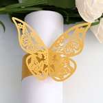 Ronds-de-Serviette-Papillon-pour-Mariage-Anniversaire-No-l-D-coration-de-Table-Queue-de-Maison